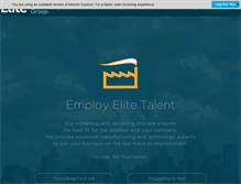 Tablet Screenshot of elitecg.net